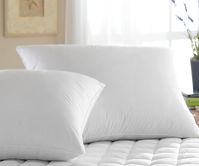 Downright ASTR-ST-MED-COM 233 Thread Count 24 oz Astra LikeDown Pillow, 20" x 26", Standard 20 x 26
