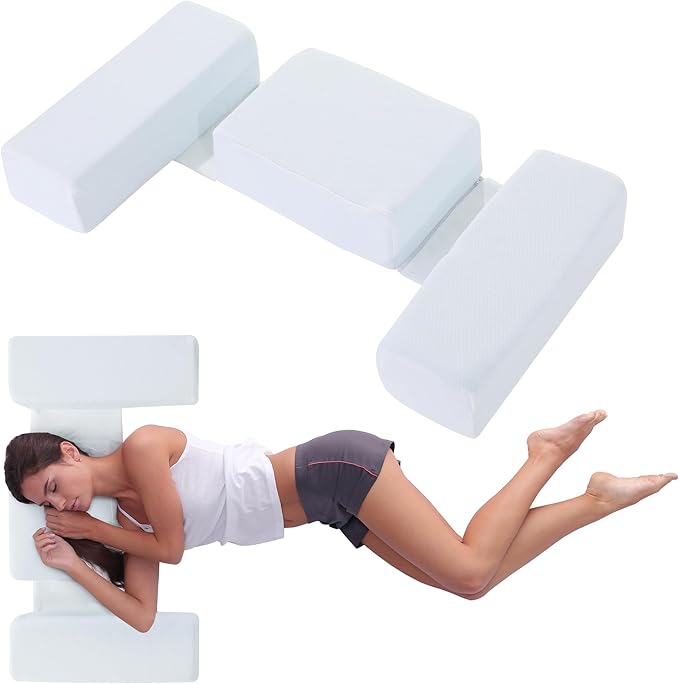 HOMBYS Shoulder Pillow Pillow for Side Sleeper,Ergonomic Memory Foam Pillow for Neck and Shoulder Pain,Cervical Neck Pillow with Armrest Area for Adults Sleeping