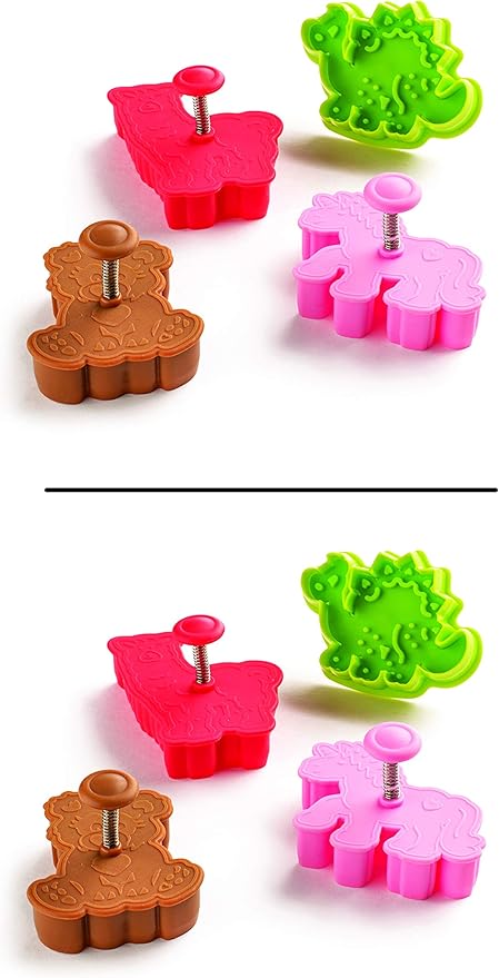 Mrs. Anderson’s Baking Animal Cookie Cutters, BPA Free, Set of 8