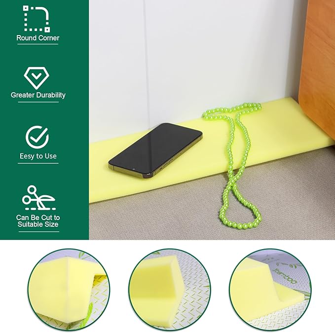 Bed Filler for Headboard, Suitable for Gap 2.8-3.6" of King Queen Twin Bed, 78.7'' Long Wedge Sleeping Pillow, Foam Bed Mattress Gap Filler