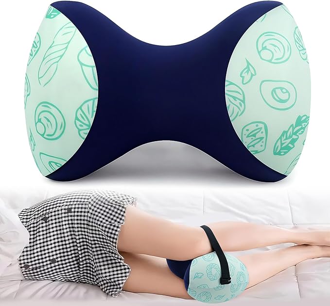 Knee Pillow for Side Sleepers, Memory Foam Pillows, Soft and Comfortable Leg Pillow for Side Sleeping, Cushion for Neck and Back, Knee Pillow for Sciatica Pain Relief, Side Sleeper Pillows for Adults