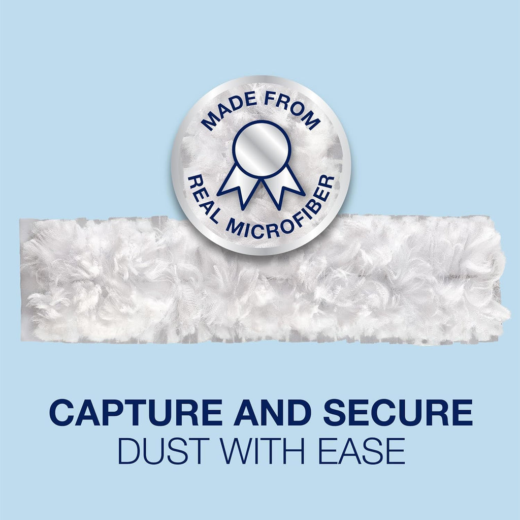 Bona Disposable Duster Refills - 5 Pack - High Performance Dusting System - Microfiber Dusters Remove Dust and Pet Hair for Quick Spot Cleaning