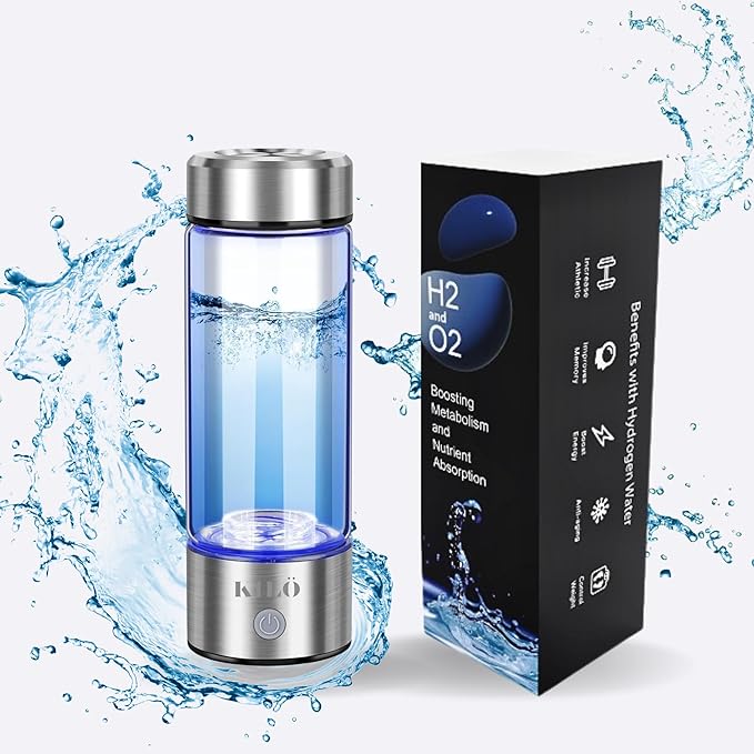 2024 Next Generation Premium Hydrogen Water Bottle - High-Concentration, Portable & Rechargeable Hydrogen-Rich Water Generator for Optimal Hydration