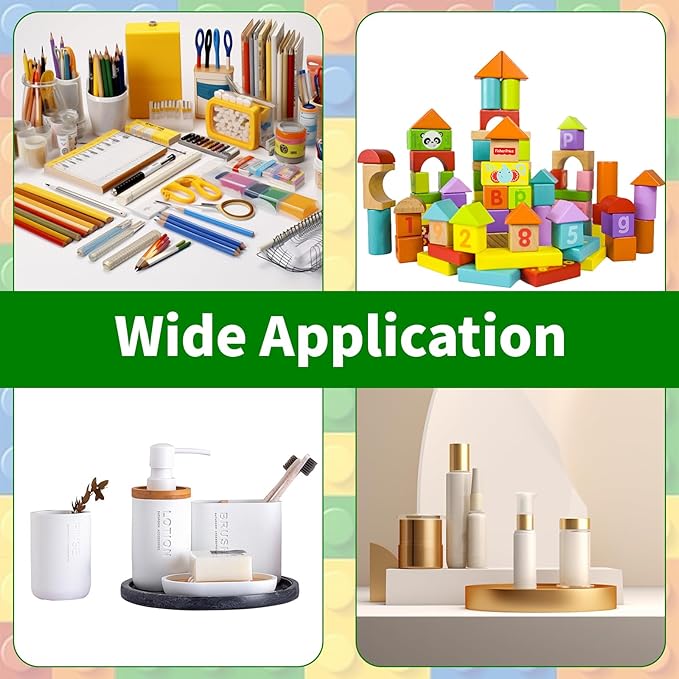 12 Packs Clear Pvc Clear Hard Shell Zipper Case Toy Organizer Bags Toiletry Bags for Home Daily Storage, Toy Storage and Makeup Storage