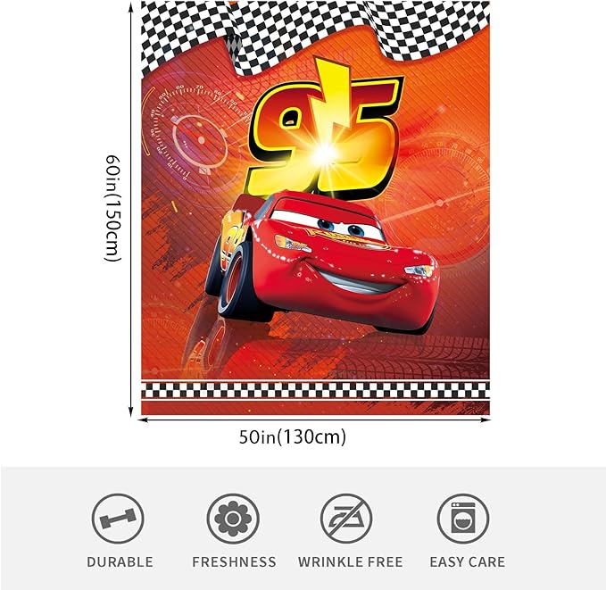 50'' x 60'' Car Blanket Super Soft Flannel Throw Blanket Warm Comfortable Smooth Fuzzy Plush Blanket Gifts for Kids Adults All Season, Red, MKMT4