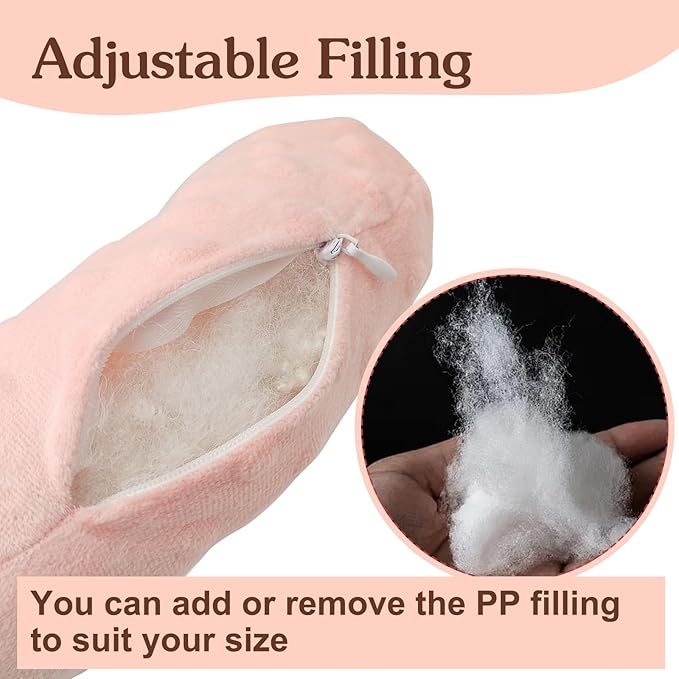 Piercing Pillow, Ear Hole Piercing Pillows, O-Shaped Side Sleeping Pillow, Ear Protector Pillow for Ear Pain, Piercing, CNH, Pain Relief Sleeping, Pressure Sore, Minky Dot(Pink)