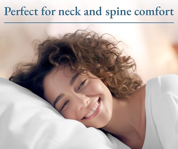 California Design Den 2-Pack Bed Pillows King Size Set of 2 for Sleeping, Cooling Luxury Hotel Pillows, for Back, Stomach or Side Sleepers