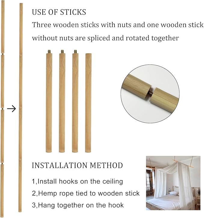 Bed Canopy for Girls,King Canopy Bed Curtains with Bed Frame Queen & Full Bed 59 * 225in White Tulle Canopy Bed Scarf,Sheer Bed Drapes,Twin Girls Canopy Bed Decor for Baby Crib,Kid Bed and Adult Beds