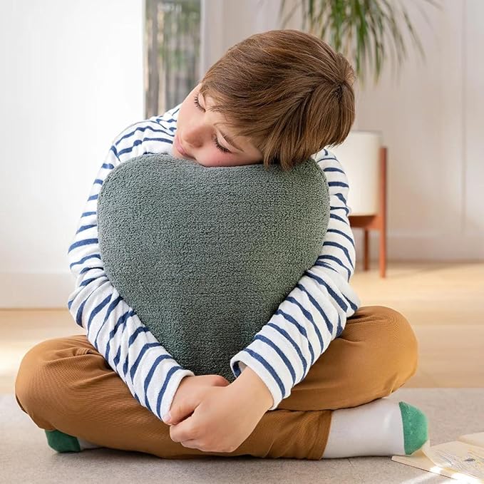 Quiet Mind The Original Weighted Pillow for Adults & Kids - (Small, Blueberry, 6 lbs) - Weighted Body Pillow - Alternative to Weighted Blanket - Enhanced Deep Sleep and Stress Relief - Hug Pillow