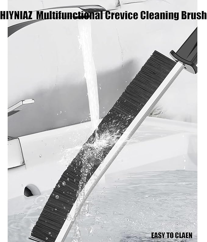 3Pcs Crevice Cleaning Brush, Crevice Grout Brush, New Multifunctional Corners Cleaning Brush Tool, Bathroom Kitchens Gap Brush, Hard Bristle Crevice Cleaning Brush