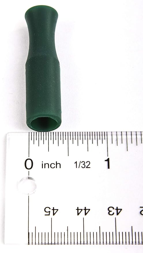 4 Silicone Tips 9mm for 14" Stainless Steel Straws Jumbo Big Gulp 64 oz 100 oz HUGE SUPER LONG Drinking Wide Insulated Whirley Travel Mug FOAM Truck Stop Cup