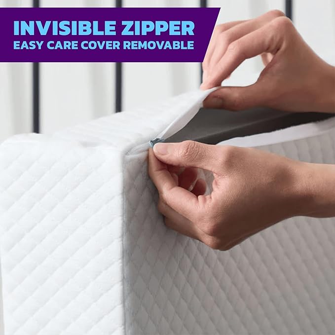 Cube Bed Pillows for Sleeping on Your Side, Cooling Memory Foam Pillow Support Head & Neck, Cervical Pillow, Thick Bed Pillow Designed to Align Your Head, Neck, and Spine