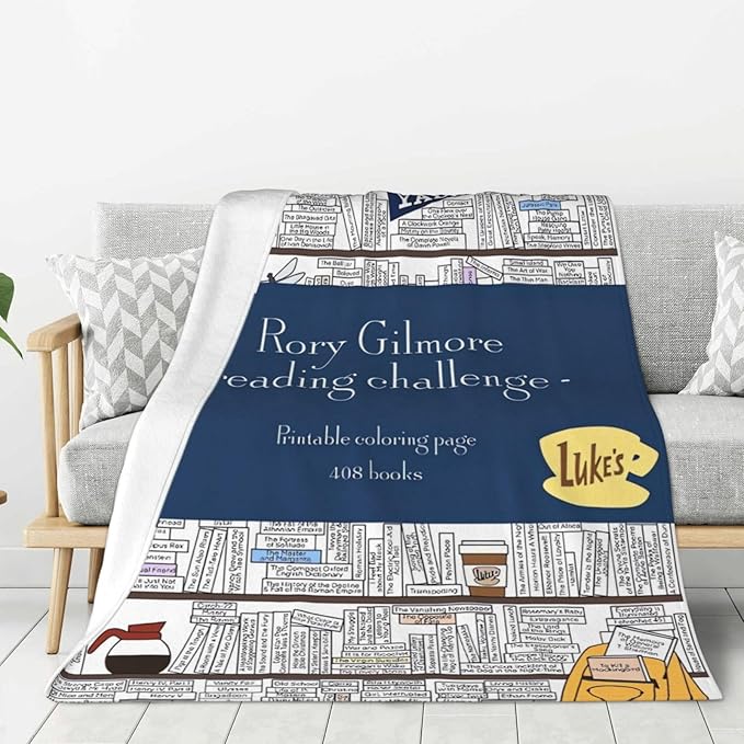 Gilmore Girls Blanket Gifts 50x40 Inch Sofa Throw Blanket Soft and Skin Friendly Living Room nap Blanket (A-002)