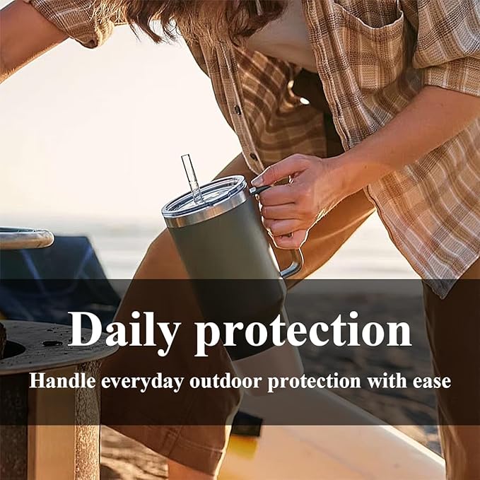 2 PCS Silicone Protective Boot for Yeti Rambler 20oz/25oz/30oz/35oz Tumbler, Anti-Slip Protective Silicone Water Bottle Bottom Boot Sleeve Cover for Yeti Tumbler [Black+White]