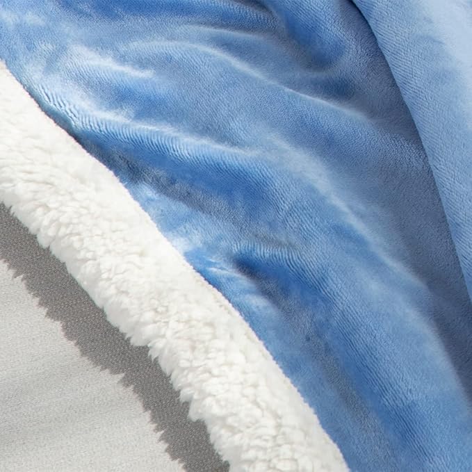 COSUSKET Kids Throw Blanket, 3D Cartoon Embroidery Sherpa Blanket Boys Girls Gifts