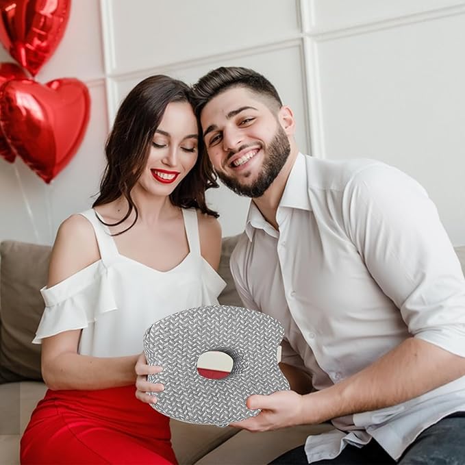 Knee Pillow for Side Sleepers, Knee Pillow - Soothing Pain Relief for Sciatica, Back, HIPS, Knees, Joints Pain, Memory Foam Leg Pillow Pregnancy Pillow Removable and Washable Cover (Grey)