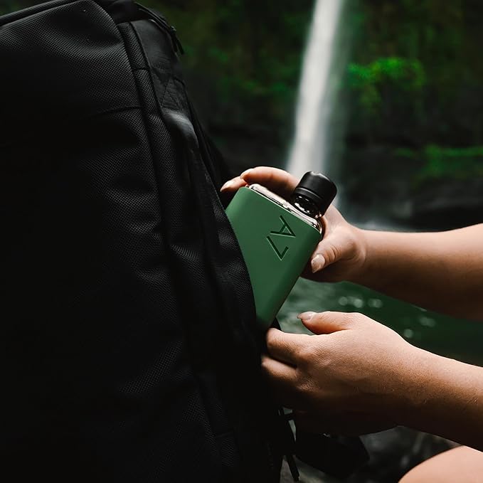 memobottle Silicone Sleeves | Protect & Preserve with Colorful Personality (Moss Green, A7)