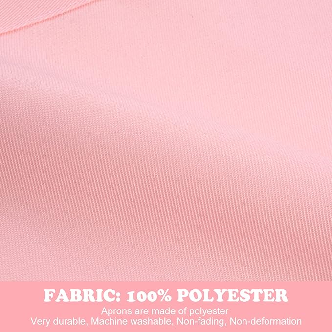 SUNLAND Kids Apron and Hat Set Children Chef Apron for Cooking Baking Painting