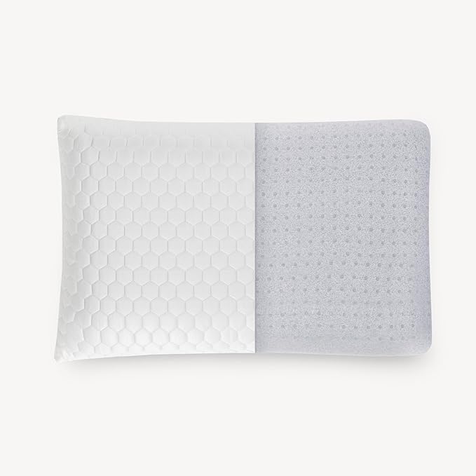 Leesa Ultra Cool Memory Foam Pillow, High Loft, Standard Size, Cooling Pillow, Side Sleeper Pillow, 30 Night Trial