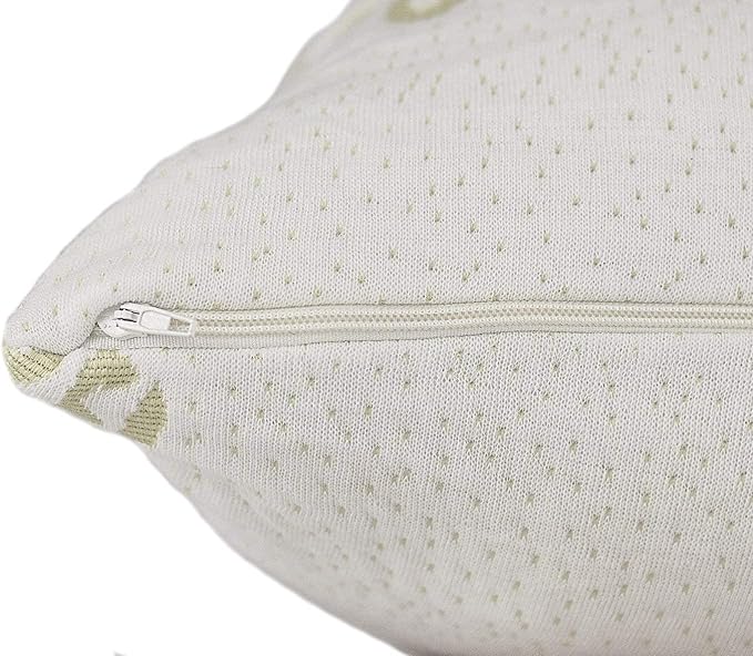 Golden Linens Full Body Pillow Hotel Quality Shredded Memory Foam with Removable Cover with Zipper - with Cool-Flow - 16" X 48" Body Pillow