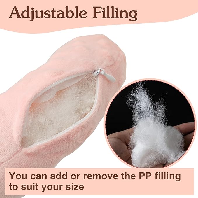 Piercing Pillow, Ear Hole Piercing Pillows, O-Shaped Side Sleeping Pillow, Ear Protector Pillow for Ear Pain, Piercing, CNH, Pain Relief Sleeping, Pressure Sore, Minky Dot(Pink)