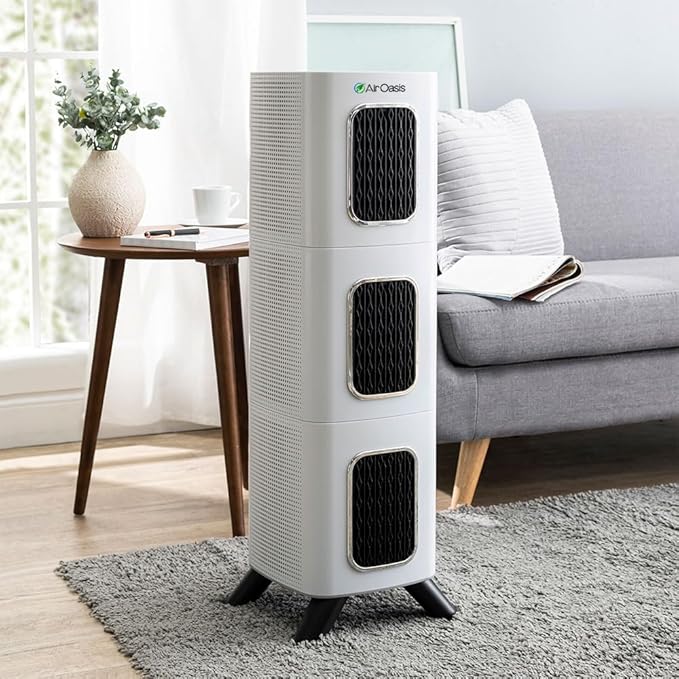 iAdapt 2.0 H13 HEPA Filter Air Purifier Reduces 99% of Viruses, Mold, Dust, Smoke, Pollen & Odors Quietest on The Market WiFi Compatible 3,975 Sq Ft of Clean Air