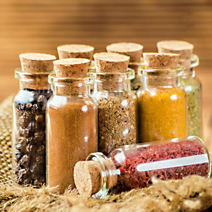 30 Pcs 6 Sizes Tapered Cork Plugs, Wine Bottle Corks Wood Bottle Corks Mini Wood Cork Stoppers Tapered Cork Plugs Replacement Small Craft Corks for Wine Beer Bottles Crafts Glass Bottle