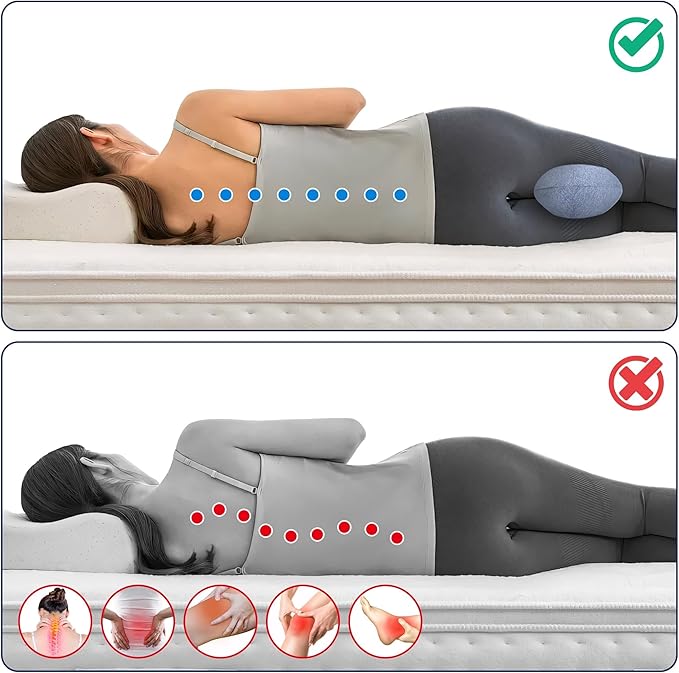 Memory Cotton Slowly Rebound Leg Pillow Legs (Blue)