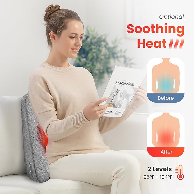 COMFIER Back Lumbar Support Pillow for Office Chair Car