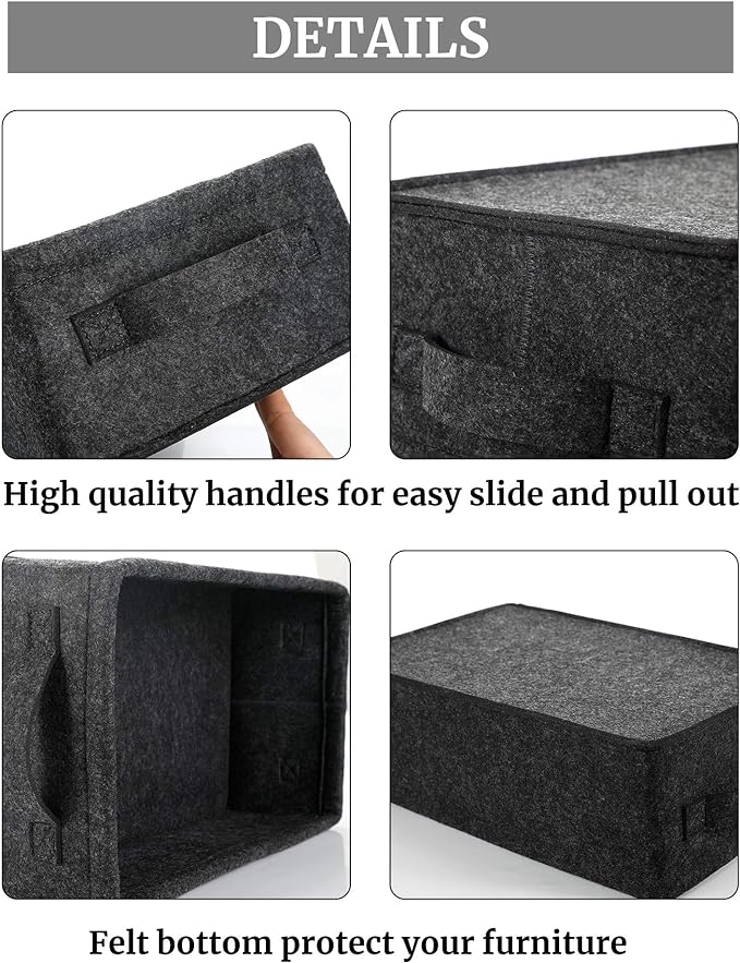 Short Storage Baskets Small Rectangle Basket Storage Bins Organizer for Candles Controls Remotes DVDs Board Games Seasonal Items Keepsakes Storage Basket