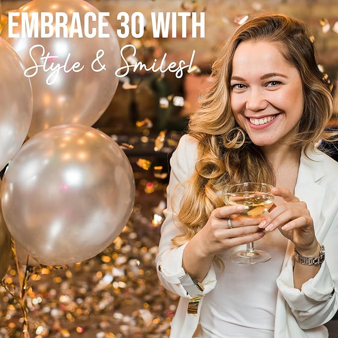 30th Birthday Gifts for Women, 30th Lighted Wine Bottle Birthday Gifts for Her, Turning 30 Birthday Gifts, 30-Year-Old Birthday Decorations for Her, 30th Fabulous Birthday Gift (30th Birthday Gifts)