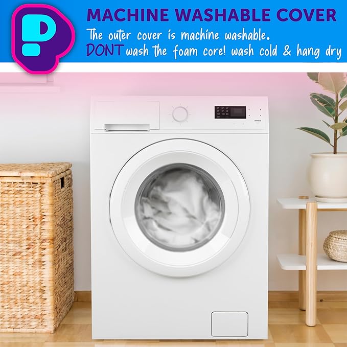 Pillow Cube Ice Knee Cube - Cooling Knee Pillow for Side Sleepers, Hip Pain Relief, Between Leg Pillow, Thigh Pillow, Leg Support - 12"x18"x5"