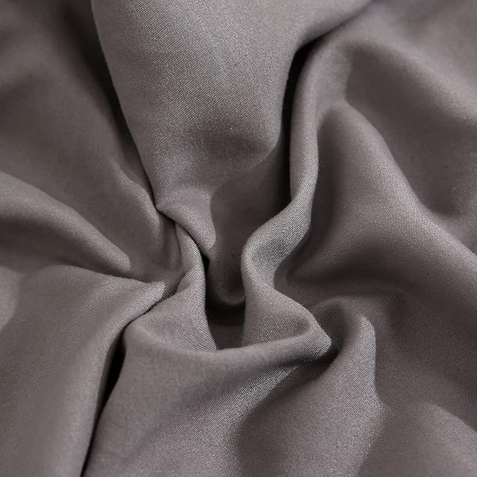 Mengersi Bed Canopy for Kids, Round Dome Kids Mosquito Net Indoor Outdoor Castle Hanging House Decoration Reading Nook (Dark Gray)