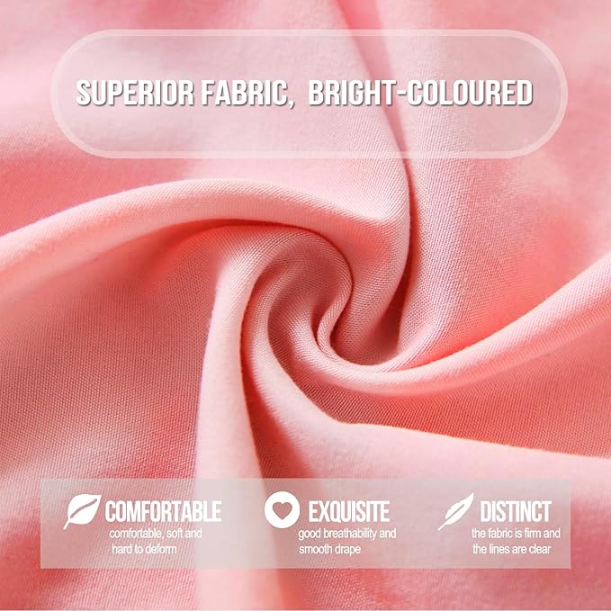 Kertnic Rainbow Bed Canopy for Girls Dreamy Mosquito Net for Bed Round Dome Princess Bed Canopy Girl Room Play Tent Kids Canopy Bed Netting Curtains (Nordic Pink Rainbow)