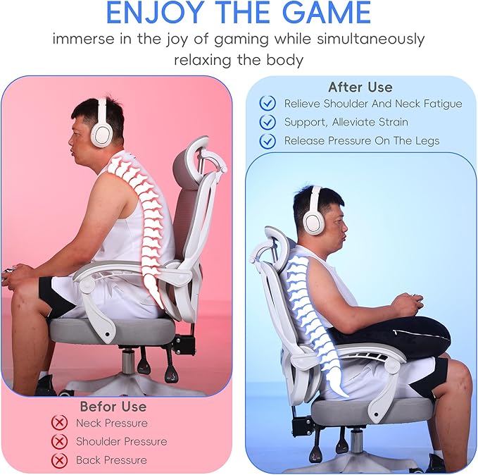 TYYIHUA Gaming Pillow Reading Pillow for Gaming Gamer Pillow Gaming Pillow for Lap Arm Rest Pillow Lap Pillow for Gaming, for Reading, Working (Black)