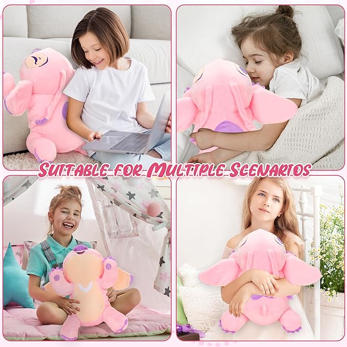 16inch Angel Weighted Plush Toy - Weighted Plush Stuffed Animal Throw Soft Plush Sleeping Pillow Stuffed Animal Toys for Kids Gifts