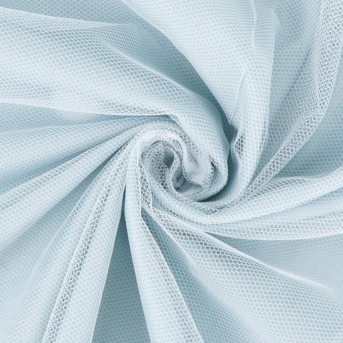 Beautiful Gauze Bunk Bed Curtains Drapes with Lace Privacy Bed Canopy for Bottom, 2 Panels, Mount Bear