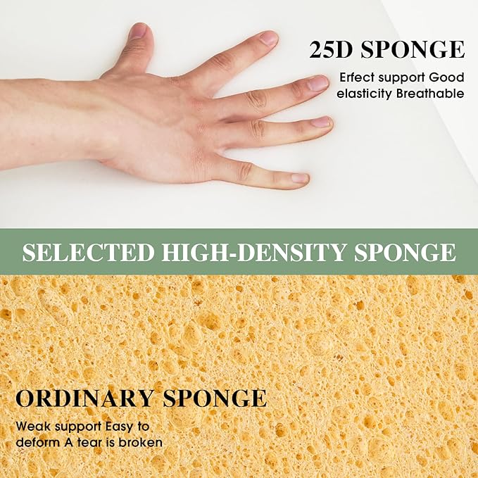 King Size Bed Wedge Pillow - for Headboard Gap/Headboard Pillow/Mattress Wedge /Bed Gap Filler (76"x10"x6") - Bloster Triangle Pillow for Sleeping To Fill Gap (0-8") Between Headboard and Mattress