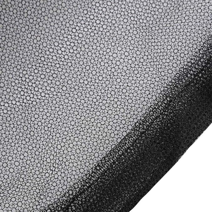 Comtelek Mosquito NET for Bed Canopy, Four Corner Post Curtains Bed Canopy Elegant Mosquito Net Set, Stick Hook &Profession Rope for net, Screen Netting Canopy Curtains, Full/Queen/King/Black