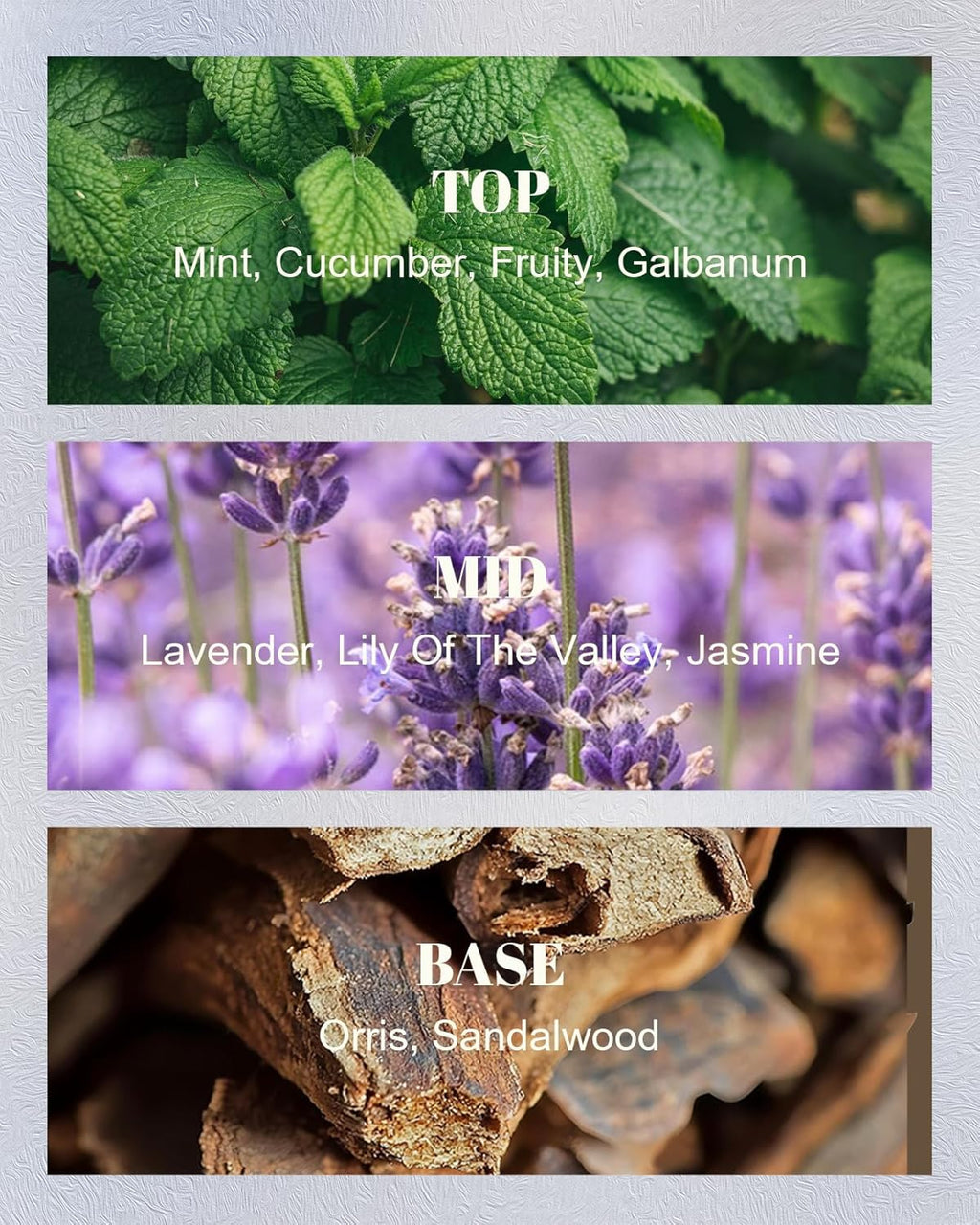 M&SENSE Mint Lavender Scented Soy Candles - Vegan, Heavy Scented, No Toxin Relaxing Candles for Stress Relief, 10oz 42-Hour Burn Time, Housewarming Gift for Women Man