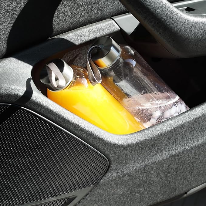 27 Oz Water Bottle Clear Plastic bottles Reusable Leak-Proof Seal Bottle with Stainless Steel Lids and Cleaning Brush for Fitness,Sports,Travel (6)