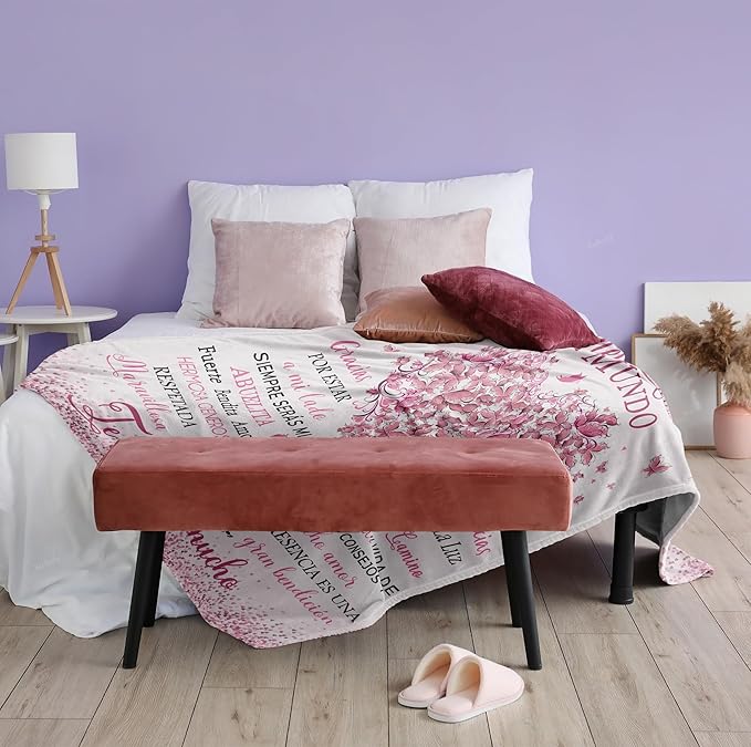 Abuela Gifts, Regalos para Abuela, Grandma Gifts in Spanish, Gigi Gifts for Grandma, Grandma Gift Ideas, Grandma Birthday Gifts, Grandmother Gift, Abuelita Gift, Gift for Abuela Blanket 60"x50"