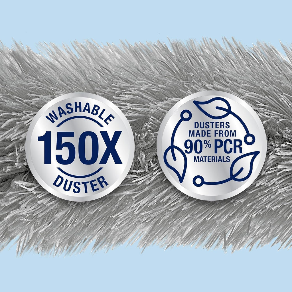 Bona Reusable Duster Refills - 2 Pack - High Performance Dusting System - Microfiber Dusters Remove Dust and Pet Hair for Whole-Home Cleaning