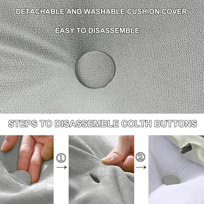 Wedge Pillow Headboard Queen, Triangle Pillow Wedge for Headboard, King Size Bed Wedge Pillow for Headboard Gap Filler, Sleeping Wedge Pillow for Adults, Grey