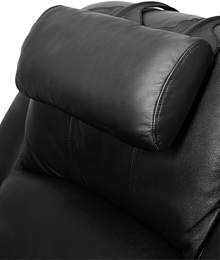 BOWERBIRD Leather Recliner Head Pillow -Head and Neck Pillow-Headrest Cushion for Neck Pain Relief and Cervical Support