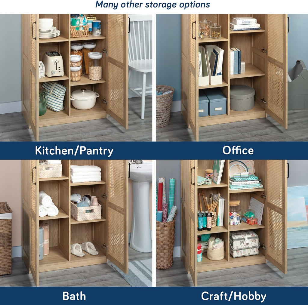 Sauder Miscellaneous Storage Cabinet, Harmony Ash Finish