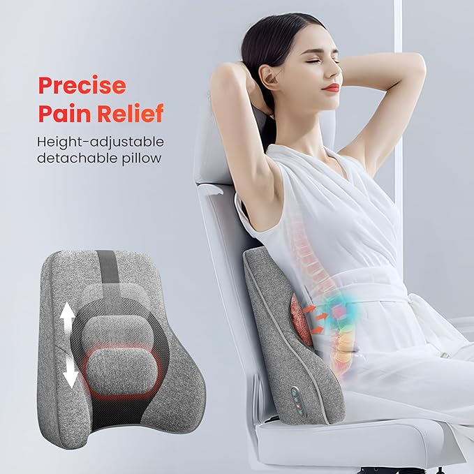 COMFIER Back Lumbar Support Pillow for Office Chair Car