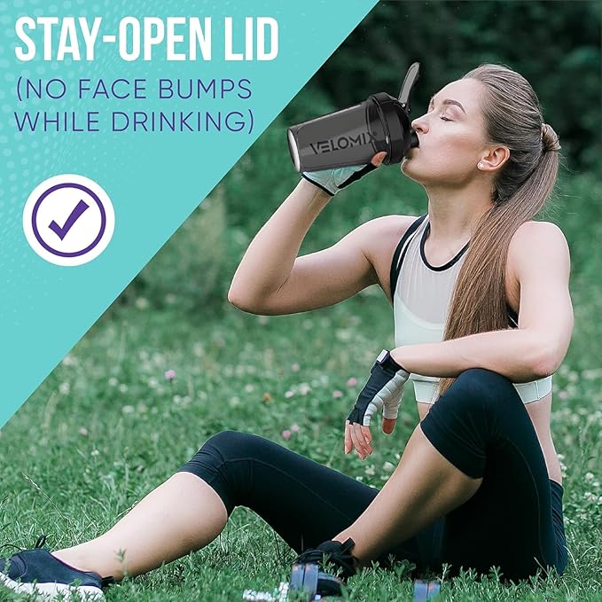 '-2 Pack- 20 oz Protein Shaker Bottles for Protein Mixes - 2x Wire Whisk | Leak Proof Shaker Cups for Protein Shakes and Pre Workout | Protein Shaker Bottle Pack | Protein Mixer Cup