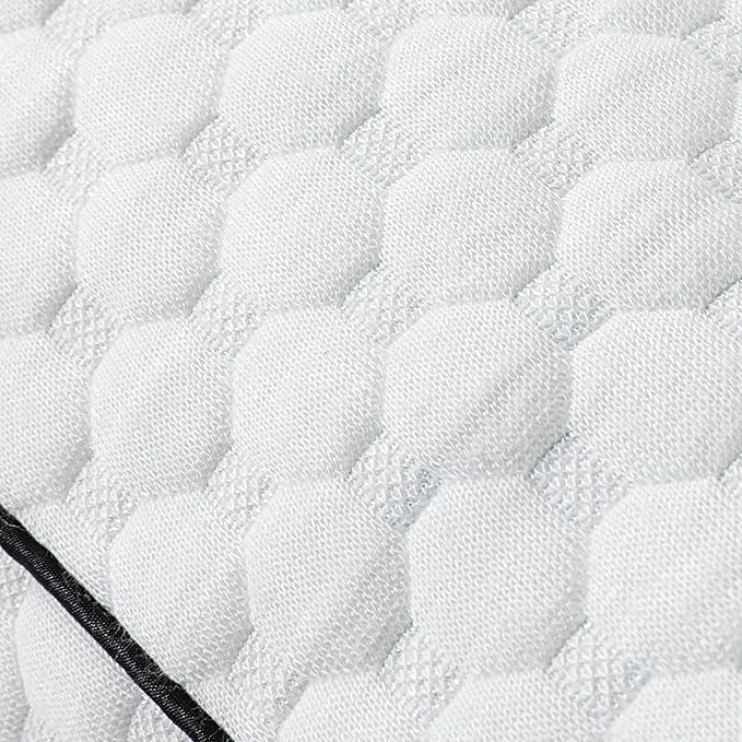 BALAPET Shredded Memory Foam Knee Pillow for Side Sleepers, Pillow Between Legs for Aligns Spine, Supportive Leg Pillow for Pregnancy Relieves Pressure Hip Leg Elevation, 6.5" Height