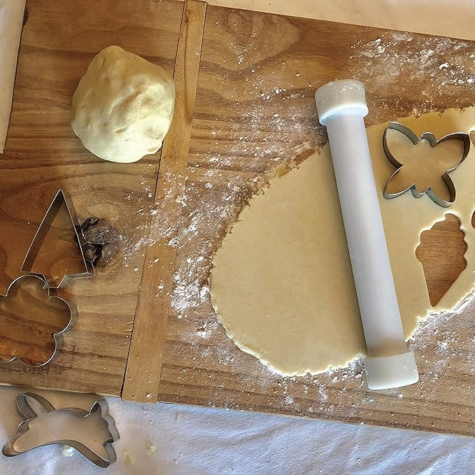 Hapinest Unicorn Cookies Baking Set for Kids Girls Real Baking Kit Gifts Ages 4 5 6 7 8 Years Old - Unicorn Apron, Unicorn Theme Cookie Cutters, Piping Bags and Tips, Cookie Dough Roller